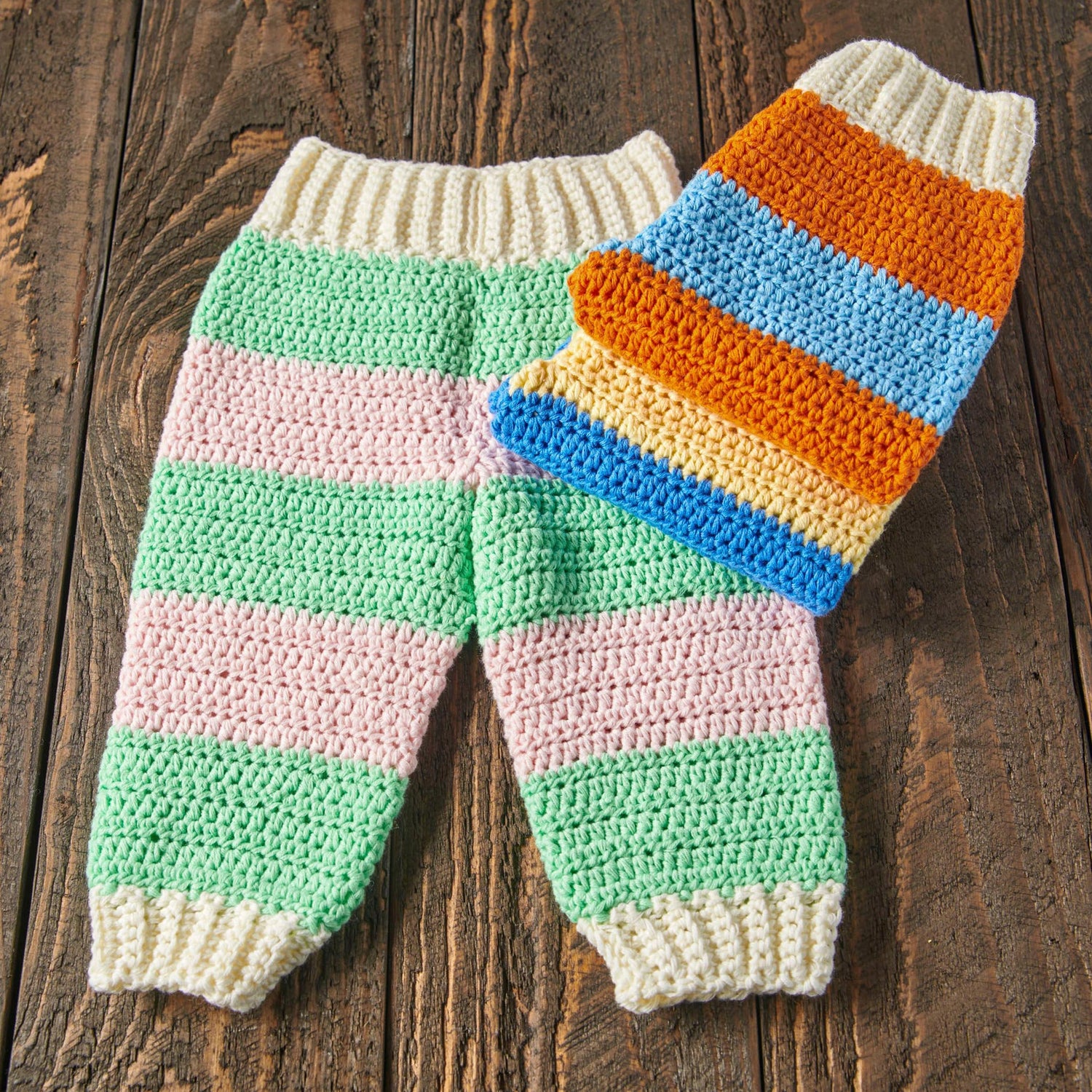 Baby Strickhosen aus Baumwolle