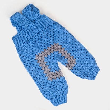 Baby - Latzhose Baumwolle Blau – handgemacht - Mingati