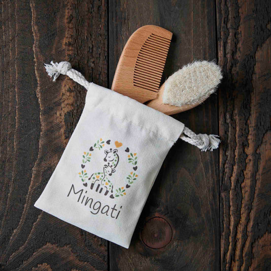 Babybürste und Kamm Set - Mingati