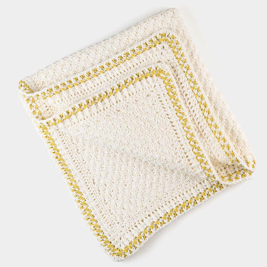 Baby - Decke aus Baumwolle | Beige - Mingati