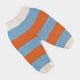 Baby - Hose Baumwolle Blau/Orange – handgemacht - Mingati